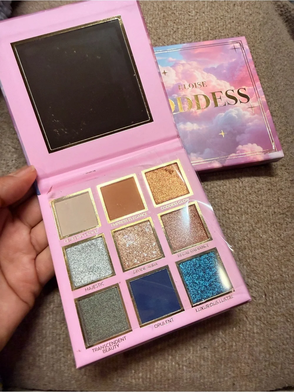 Goddess 12-Color Eyeshadow Palette 10g/0.35oz